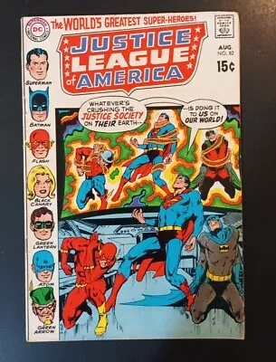 Buy DC Comic Book: Justice League Of America 82 (1970) • 10.31£