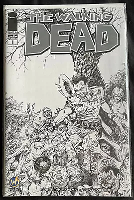 Buy The Walking Dead #1 Wizard World Louisville Sketch Variant B&W Rare Rick Grimes • 34.95£