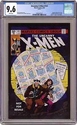 Buy Uncanny X-Men Marvel Legends Reprint #141 CGC 9.6 2005 2023427017 • 91.94£