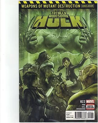Buy TOTALLY AWESOME HULK #22 = 1ST  APPEARANCE WEAPON- H=Mint • 51.63£