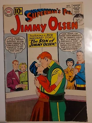 Buy Superman's Pal Jimmy Olsen #56 Oct 1961 VGC 4.0 Cover Art By Curt Swan • 19.99£
