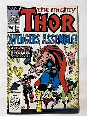 Buy Thor #390 NM (1988) Marvel Comics Captain America Lifts Mjolnir MCU Key Issue • 23.83£