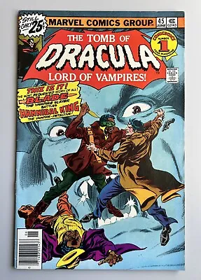 Buy Tomb Of Dracula #45 , VF , Blade Appearance And Cover , Intro Of Deacon Frost • 140£