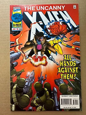 Buy The Uncanny X-Men # 333 (Marvel Comics 1996) -  1st Appearance Of Bastion - NM • 14.38£
