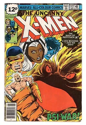 Buy Uncanny X-Men Vol 1 No 117 Jan 1979 (FN) (6.0) Bronze Age, John Byrne Art • 39.99£