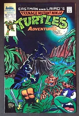 Buy TEENAGE MUTANT NINJA TURTLES Adventures #15 (1989) - Archie - VFN/NM Back Issue • 13.99£