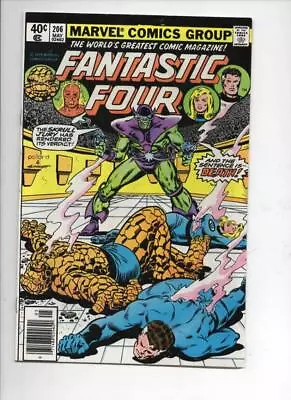 Buy FANTASTIC FOUR #206, VF+, Skrull, Sinnott, 1961 1979, Marvel, More FF In Store • 6.41£