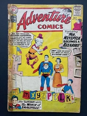 Buy ADVENTURE Comics #286 (DC) Superboy, 1st Bizarro Mxyzptlk. Swan/Kaye-c G/VG 1961 • 20£