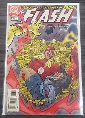 Buy Flash #198 ('03) KEY ISSUE 2nd Appearance Of Zoom, Direct Edition, HIGHER GRADE! • 5.56£