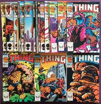 Buy The Thing 25 X Issues Between #4 & 33 Marvel 1983 Bronze Age Classics • 79.50£
