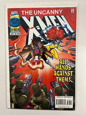 Buy THE UNCANNY X-MEN #333 (1996) KEY! 1ST FULL APPEARANCE OF BASTION | Combined Shi • 9.50£