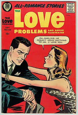 Buy TRUE LOVE PROBLEMS AND ADVICE ILLUSTRATED  40  VF+/8.5 - Higher Grade File Copy! • 102.04£