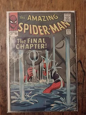 Buy  Amazing Spider-Man #33 1966 Marvel Comics  • 110.69£