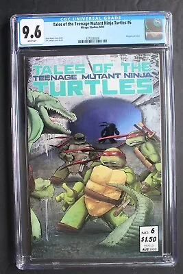 Buy Tales Of The TMNT #6 Tendaji Utroms Xeinos 1988 Mirage 1st LEATHERHEAD CGC 9.6 • 188.96£