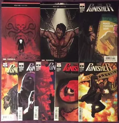 Buy Punisher #5 To #12. Marvel 2019. 8 X FN+ To NM Condition Comics. • 26.25£