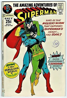 Buy SUPERMAN # 243 - DC 1971 - 'The Starry-Eyed Siren Of Space' - VERY FINE • 25£