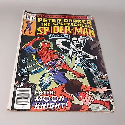 Buy Peter Parker, The Spectacular Spider-Man # 22   Marvel 1978  Moon Knight   • 10.24£