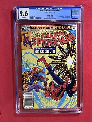 Buy Amazing Spider-Man #239 CGC 9.6 White Pages Newsstand Ed 2nd Hobgoblin • 104.56£
