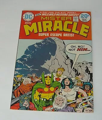 Buy MISTER MIRACLE # 18 DC COMICS March 1974 HIGH GRADE LAST KIRBY ISSUE DARKSEID • 15.80£