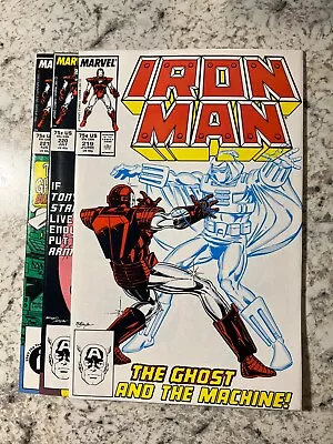 Buy Iron Man #219 220 221 (Marvel Comics 1987) 1st Appearance Of GHOST • 15.81£
