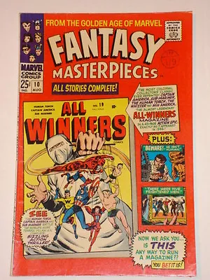 Buy Fantasy Masterpieces Marvel Vol1 #10 Fn (6.0 All Winners • 10.99£