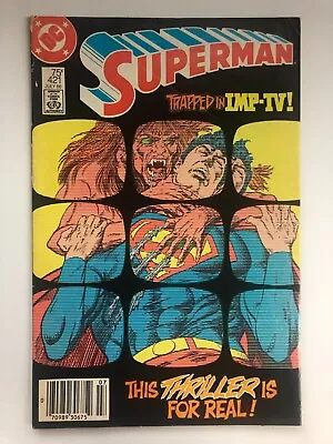Buy Superman #421 - Cary Bates - 1986 - Possible CGC Comic • 2.37£