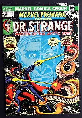 Buy Dr. Strange 10 Marvel Premiere 1st App. Shuma Gorath, Death Of Ancient One 1970 • 54.81£