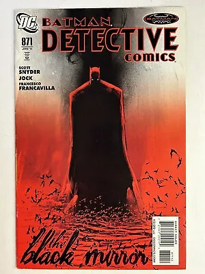 Buy Detective Comics #871 2ND PRINT | VF+ | Dick Grayson | The Black Mirror Pt 4 DC • 35.58£
