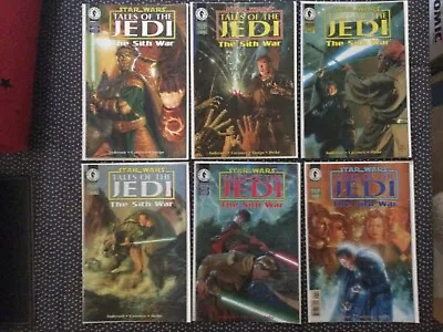Buy Star Wars, Tales Of The Jedi:  The Sith War 1 - 6 (1995) Complete Set. NM • 35£