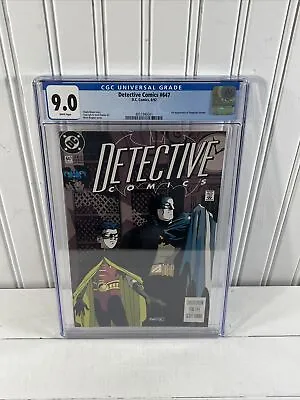Buy Detective #647 CGC 9.0 White 1st Stephanie Brown Spoiler DC Comics 1992 Batman • 85.45£