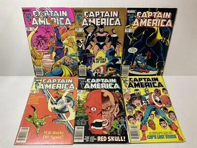 Buy Captain America Comic Books (Lot Of 6: Issue #294, 295, 296, 297, 298 & 299) • 24.33£