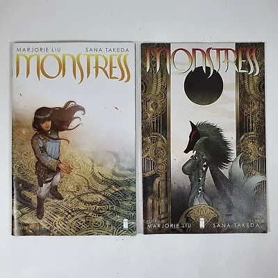Buy Monstress Comic Issue 1 Second Print & Issue 2 Image Comics 2015 1st App Maika • 99.99£