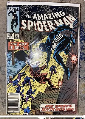 Buy The Amazing Spider-Man 265 Newsstand Marvel 1st Silver Sable 1985 Comic • 29.96£