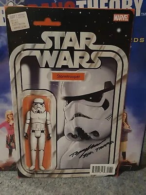 Buy Signed Star Wars #7 Action Figure Variant Comic Autograph • 35£