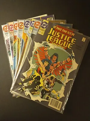 Buy 1993 Dc Comics Justice League Of America #71-75, 77-79 • 11.87£