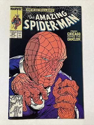 Buy Amazing Spider-Man #307 - Origin Of Chameleon - Mcfarlane - Kraven Movie - VF/NM • 9.73£