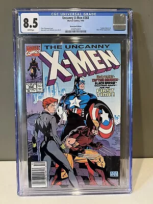 Buy Uncanny X-Men #268 Newsstand CGC  Iconic Jim Lee Cover! 🔑🔥 • 38.60£