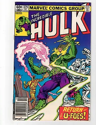 Buy The Incredible Hulk #276 Marvel Comics Newsstand Good FAST SHIPPING! • 1.58£