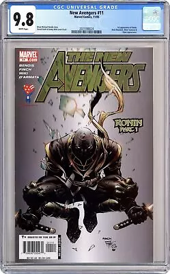 Buy New Avengers #11D Finch Direct Variant CGC 9.8 2005 2031098024 • 111.89£
