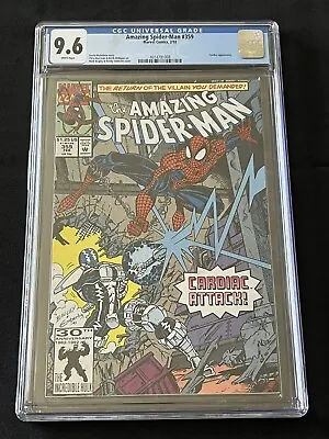 Buy Amazing Spider-Man #359 CGC 9.6 NM+ 1st Cameo Appearance Of Carnage • 39.97£