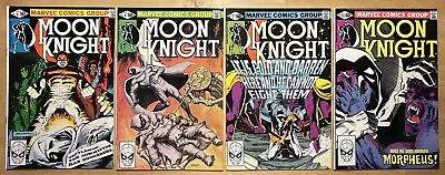 Buy Moon Knight #4, #6, #7, #12 - 1981 Marvel Bronze Age Comic Book Lot • 29.10£