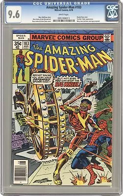 Buy Amazing Spider-Man #183 CGC 9.6 1978 0957498011 • 91.94£
