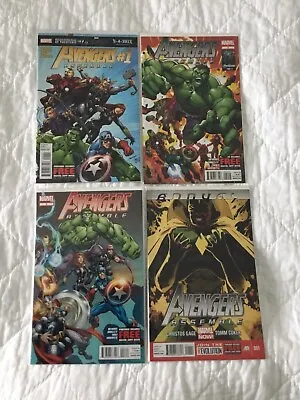 Buy AVENGERS ASSEMBLE - Issues 1 To 3 + Annual 1 - (2012) - 4 X Comics NM/NM+(9.6) • 3.99£