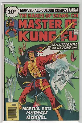 Buy Marvel Comics : Master Of Kung Fu #41  Jun 10, 1976 • 25£