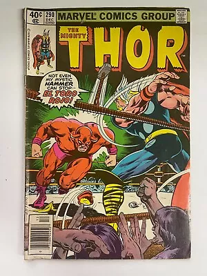 Buy The Mighty Thor #290 First Appearance El Toro Rojo & Vampiro -Possible CGC Comic • 3.60£