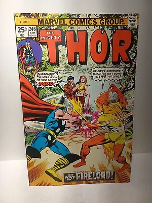 Buy Thor #246 Thor Vs Firelord 1976 Jane Foster HOT  • 17.67£