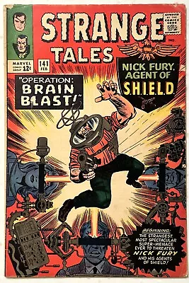 Buy Strange Tales #141 VG (1966) 🔑: 1st Mentallo, 1st Fixer / Stan Lee, Jack Kirby • 31.62£