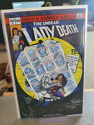 Buy Lady Death Cybernetic Desecration #1 Homage Edition  - Uncanny X-Men 141 Swipe • 27.60£