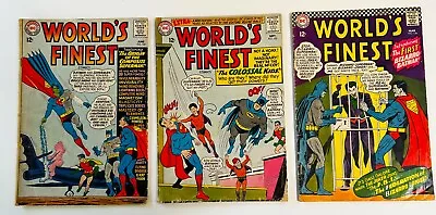 Buy World's Finest Comics # 142 #152 & #156   Silver Age Dc  1960's - Origin & 1sts • 12.04£