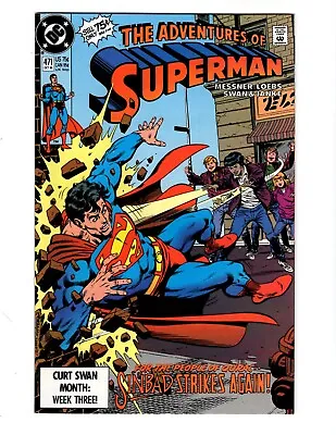 Buy Adventures Of Superman #471 (fn) [1990 Dc Comics] • 3.95£